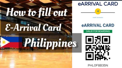 e arrival card filipinas|e.